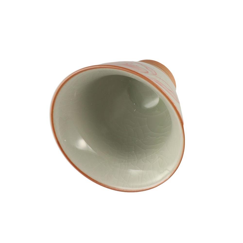 Chinese Ge Kiln Ceramic Tea Cup Hand-painted Tea Tasting Cups Kung Fu Tea Cup  Tea Making