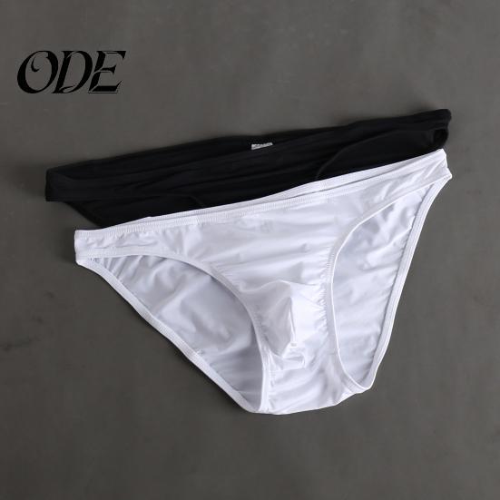Dünne Herren Slips Sommer 3D U-konvex Niedrige Taille Maximaler Komfort Slips Einfarbige Dreidimensionale Tasche Unterwäsche Stützend