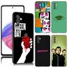 G-Green d-Day Band Phone Case For Samsung S24,23,22,30,21,10,9,Ultra,Plus,Lite,FE,5G Black Soft Case