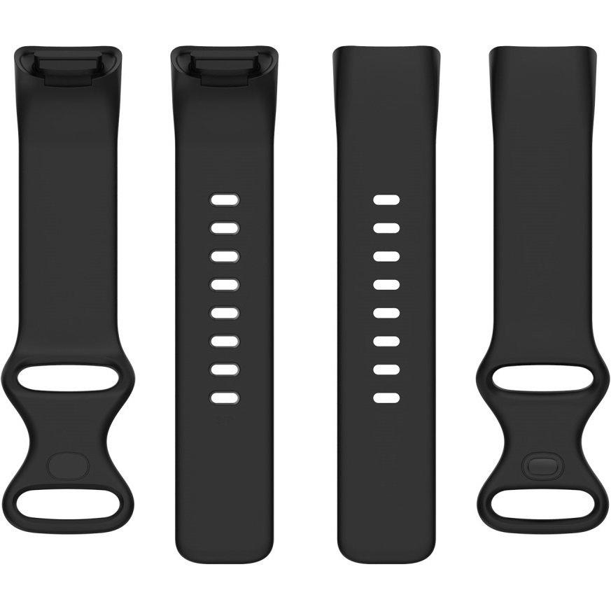 Silicone strap for Fitbit Charge 5, Black
