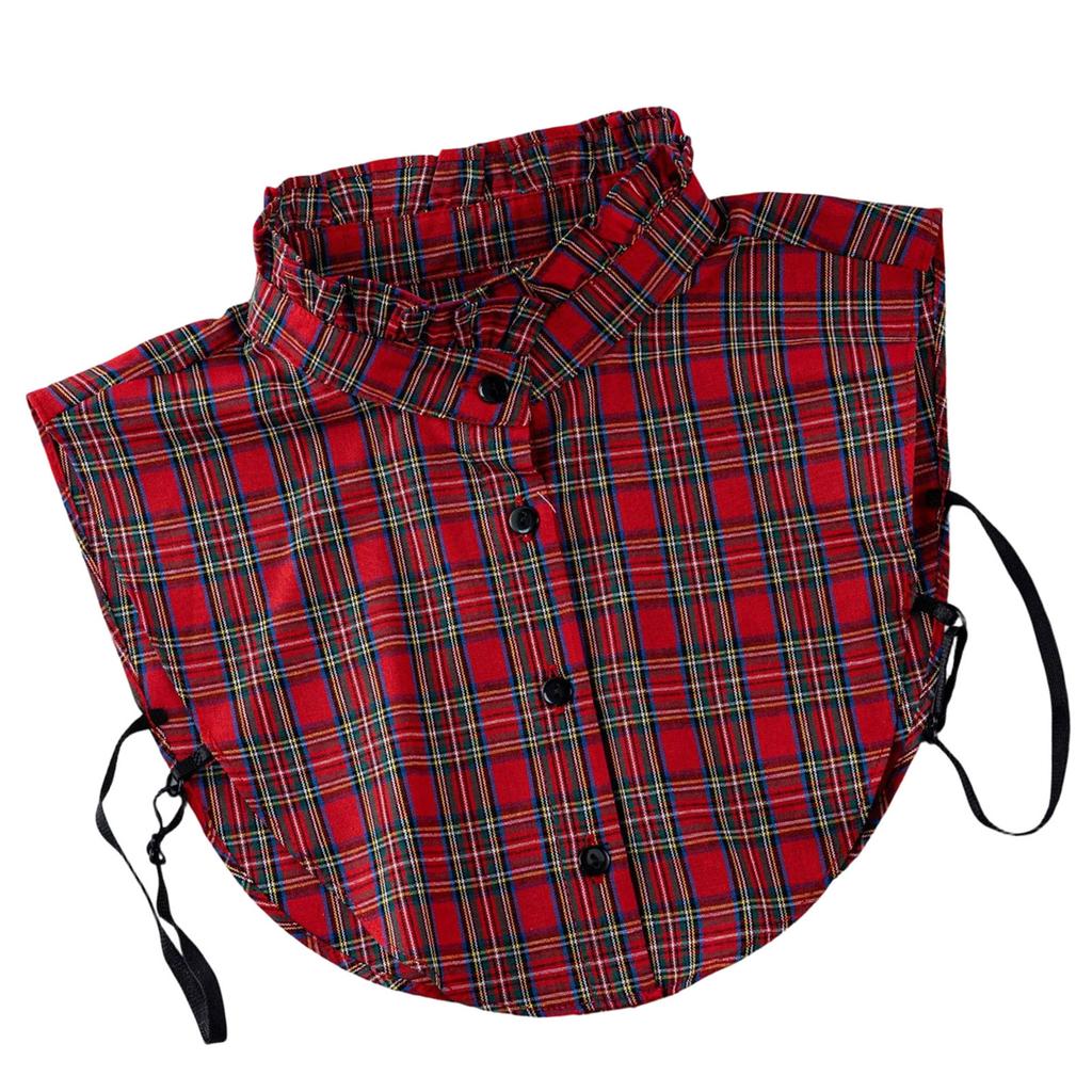 Multiuse Detachable Shirt Collar Removeable Collar For Formal Casual Event Quick Neck Styling Solution for Daily Wear