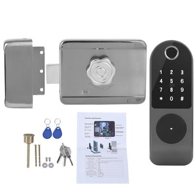 WAFU Fingerprint Electronic Lock Cordless Intelligent Password Card Key Unlock Home Security