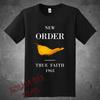 New Order True Faith 1963 Herren Schwarz T-Shirt Top Unisex