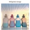 150ml Refillable Baby Food Storage Bag Silicone Milk Congee Pouch Leakproof Organiser Squeeze Storage Container