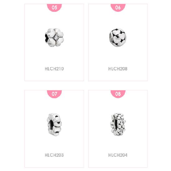 Sanrio Hello Kitty Jewelry Silver Oil Painting Petite Bracelet Charm (Choose 1 of 10)