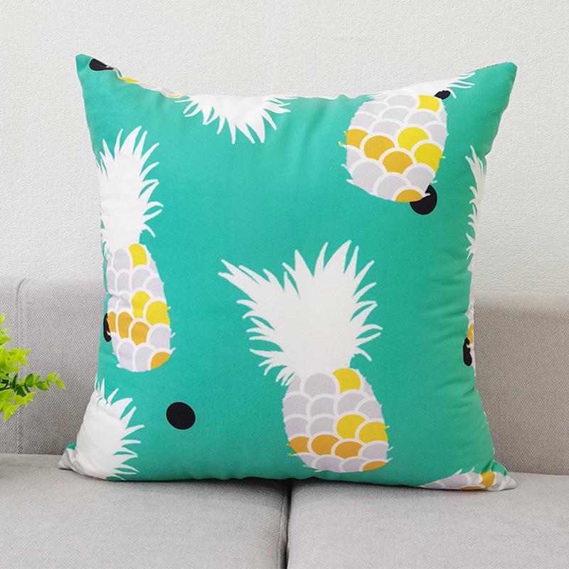 

Скандинавский Простой Подушка Прикроватная Подушка Офисная Наволочка С Принтом Короткий Плюшевый Валик Дом Single-sided 45 * 45cm