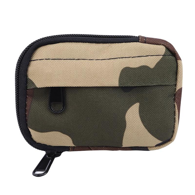 Tactical Mini Wallet Card Bag Small Pocket Key Pouch Money Bag Men Waterproof Portable EDC Pouch Hunting Outdoor Waist Bag Nylon