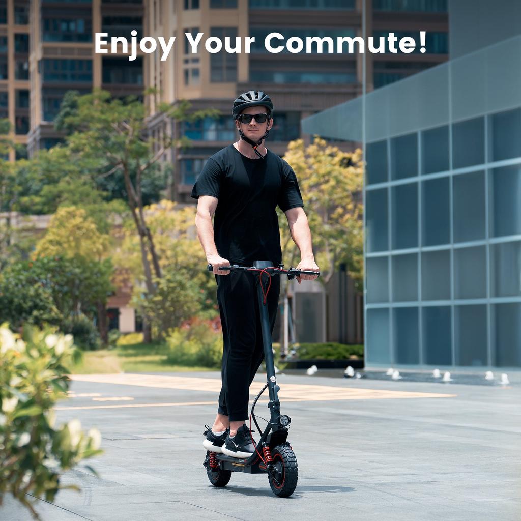 iScooter I10Pro 48V 15Ah 800W 10" Electric Scooter for Adults, 60km Range, 45km/h, E-ABS, Hub Brakes, Spring Shock Absorbers