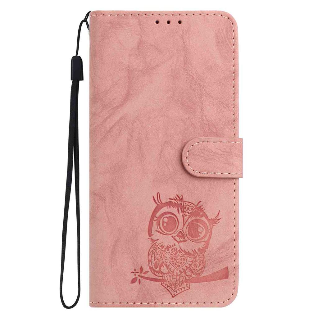 8-Color Owl Embossed Pattern Wallet Case for Samsung Galaxy A12 A15 A26 S20-S25...,Flip Card Design