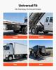 Underbody Truck Tool Box, 1219 x 457 x 457 mm Heavy Duty Steel Trailer Storage Box with Lock & Keys, Waterproof Trailer Storage Organizer Under Body