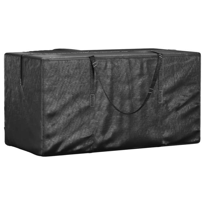 VidaXL Storage Bags for Garden Cushions 2 Pcs Black 3155397