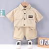 Children's Boys Shirt Shorts 2Pcs/Sets Summer Baby Clothes Suit Infant Outfits Toddler Casual Cotton Costume Kids Tracksuits