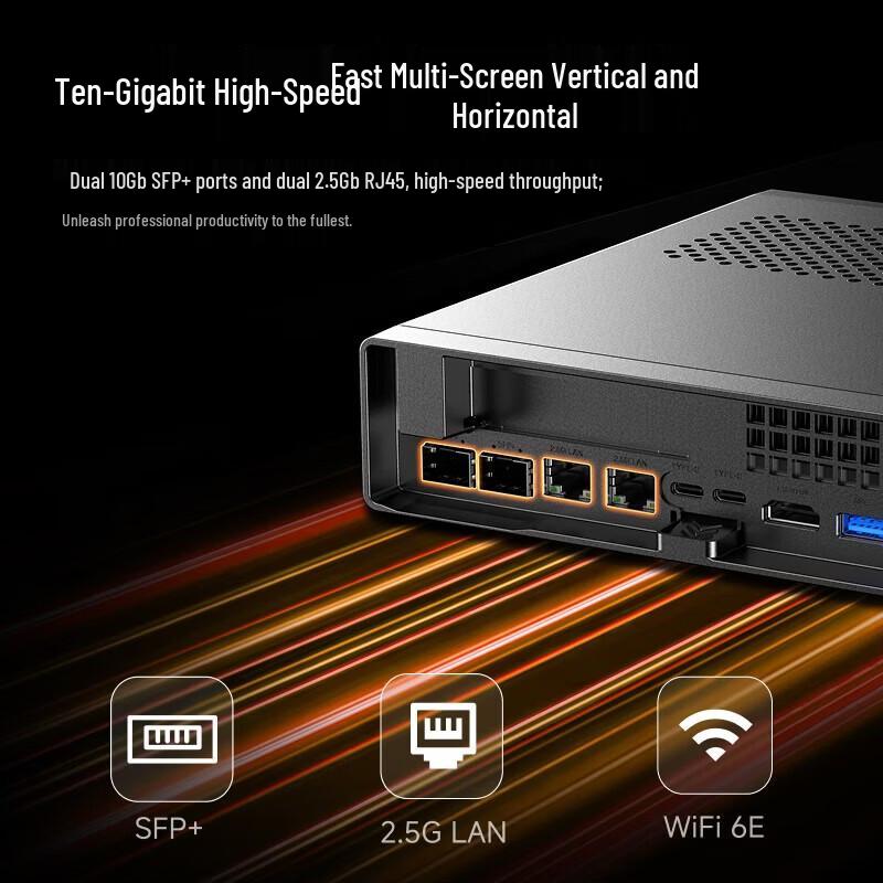 Minisforum MS-A2 Flagship Ryzen R9-9955HX Mini PC Workstation (CN version)
