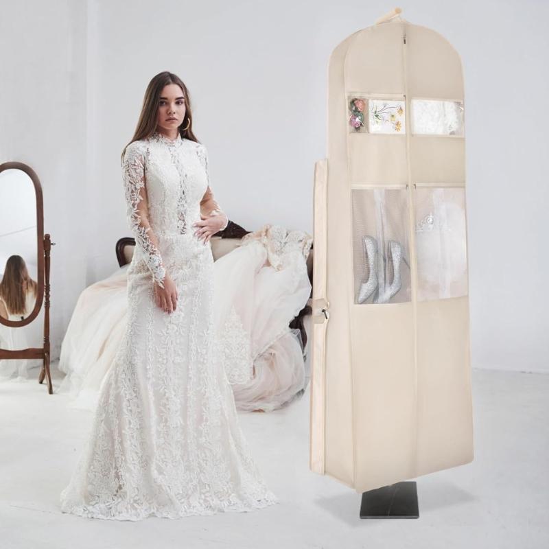 Nadměrná 72" taška na šaty Vodotěsná Oxford tkanina Prachotěsná Závěsné oblečení