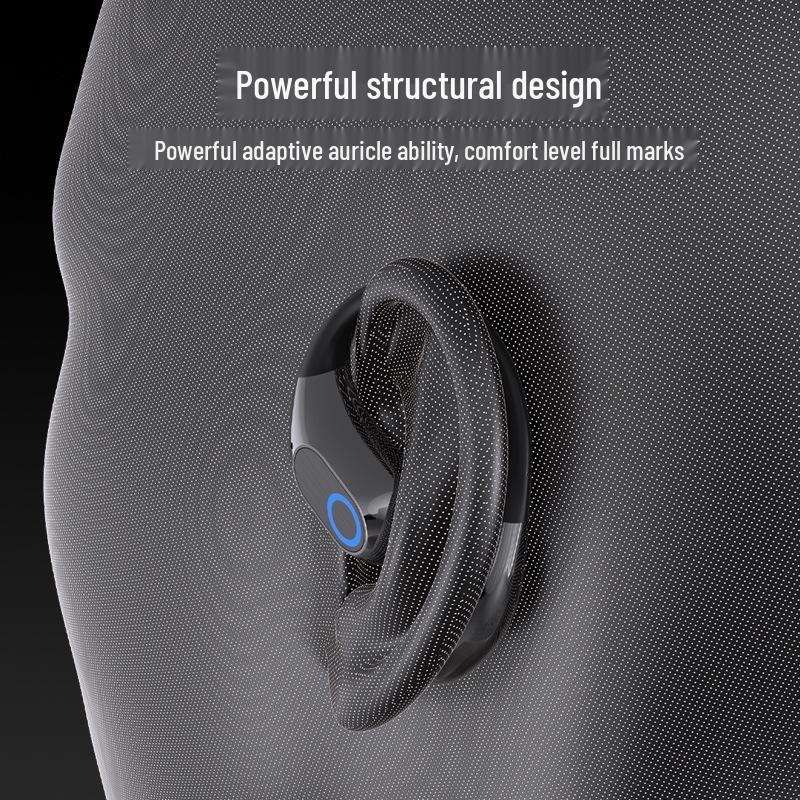 OWS Bone Conduction Bluetooth Headphones: Wireless In-Ear Sports with Long Battery Life and Digital Display