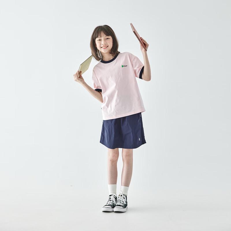 KeChu Girls' Cotton Printed Short-Sleeve T-Shirt