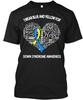 Down Syndrome Awareness I Wear Blue Yellow Love Hope T Shirt Made In USA S-5XL