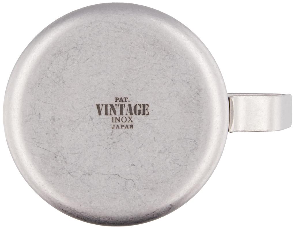 Vintage Inox Milk Jug, 350ml, Made in Japan, Authentic VINTAGEINOX. Perfect for cafes, tea, coffee, latte art, and cappuccinos. Stainless steel with