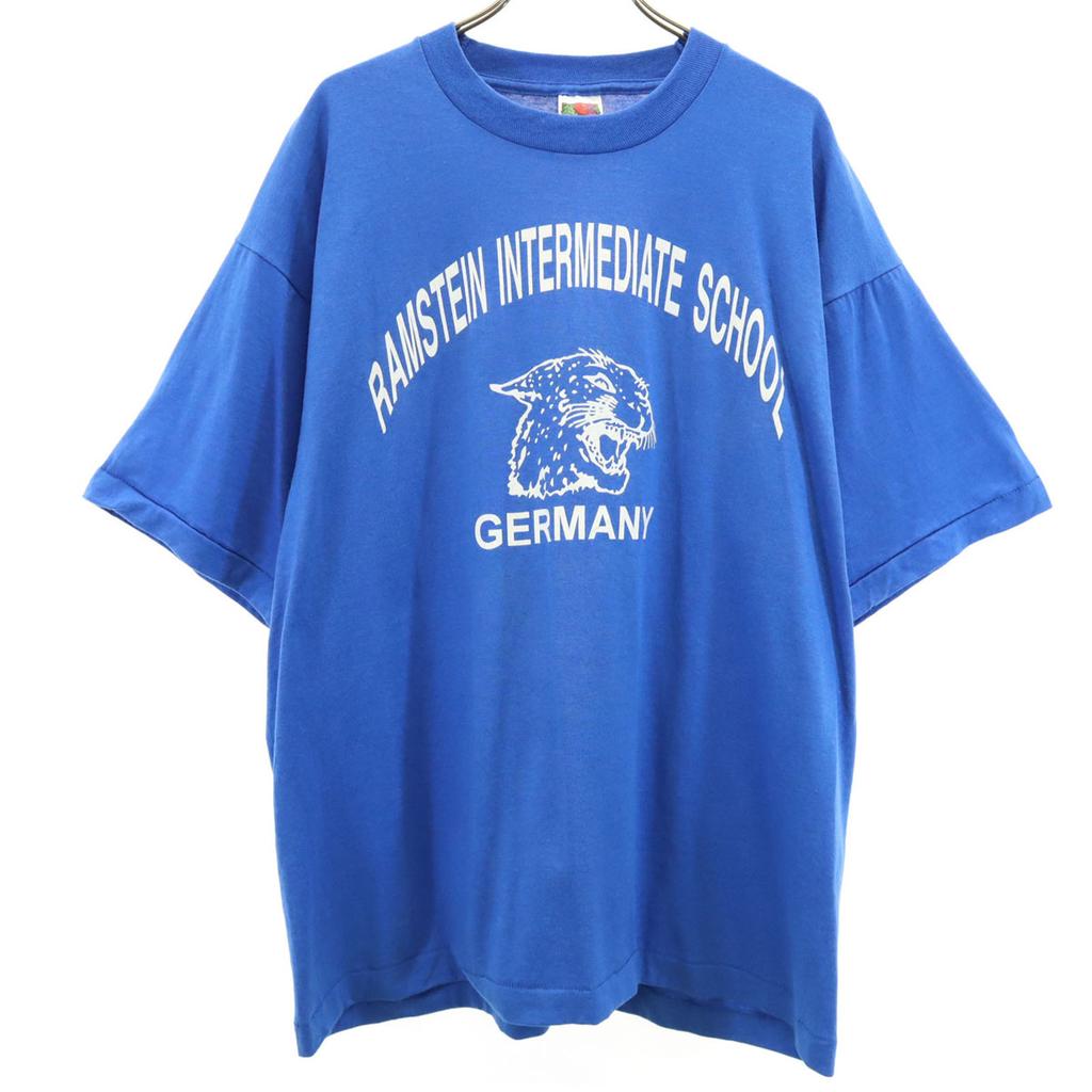 FRUIT OF THE LOOM BEST 90s 00s Old RAMSTEIN INTERMEDIATE SCHOOL Short Sleeve T-shirt Men's Used
