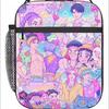 Temporada Escolar Animación de Dibujos Animados Bolsa de Almuerzo Niños Estampado Completo Bolsa Térmica Digital 3D Bolsa Portátil para Picnic al Aire Libre