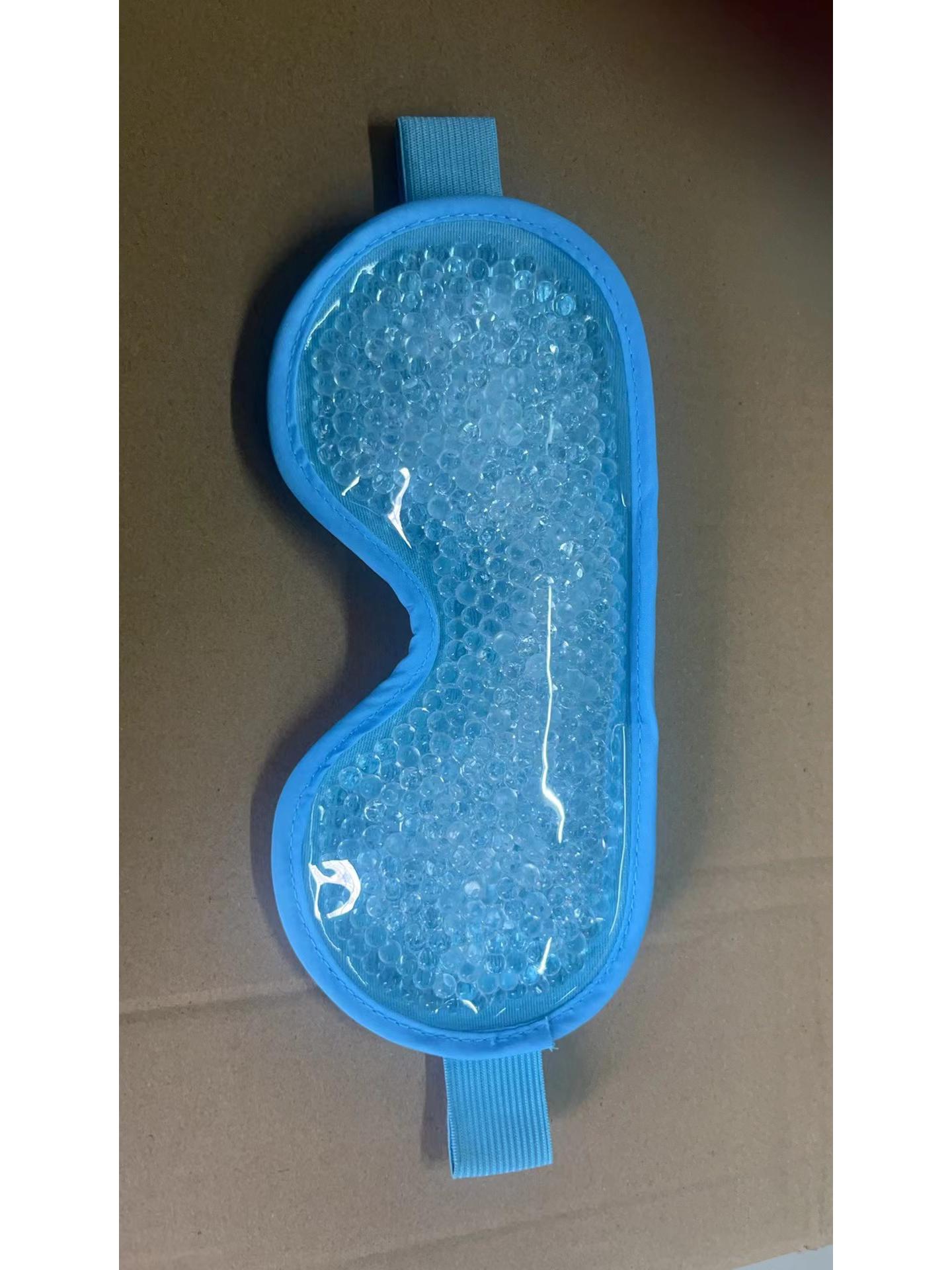 

Exclusive Ice and Heat Eye Mask: Cold Compress, Sleep Aid, Ice Beads, Eye Relaxation светло-синий