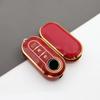 Dla Fiat 500 Ducato Panda 500L Punto Lancia Musa Dla Citroen Jumper Dla Peugeot TPU Pokrowiec na kluczyk samochodowy z pilotem Obudowa Fob Boxer