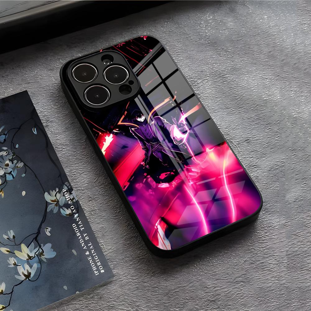 T-The Eminence In S-Shadow Phone Case For IPhone 17 Air 16 E Pro Max 15 14 13 Mini 12 Pro 11 Max Plus Black Glass Cover