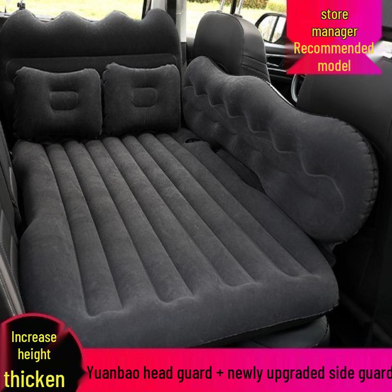 Rear Seat Car Inflatable Mattress - Foldable Travel Sleeping Pad for Car Interior