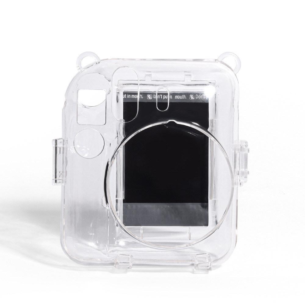 Camera bag For Fujifilm Instax Mini 12 Case Transparent Photo Storage Protective Cover Camera Stand Diy Sticker Sets