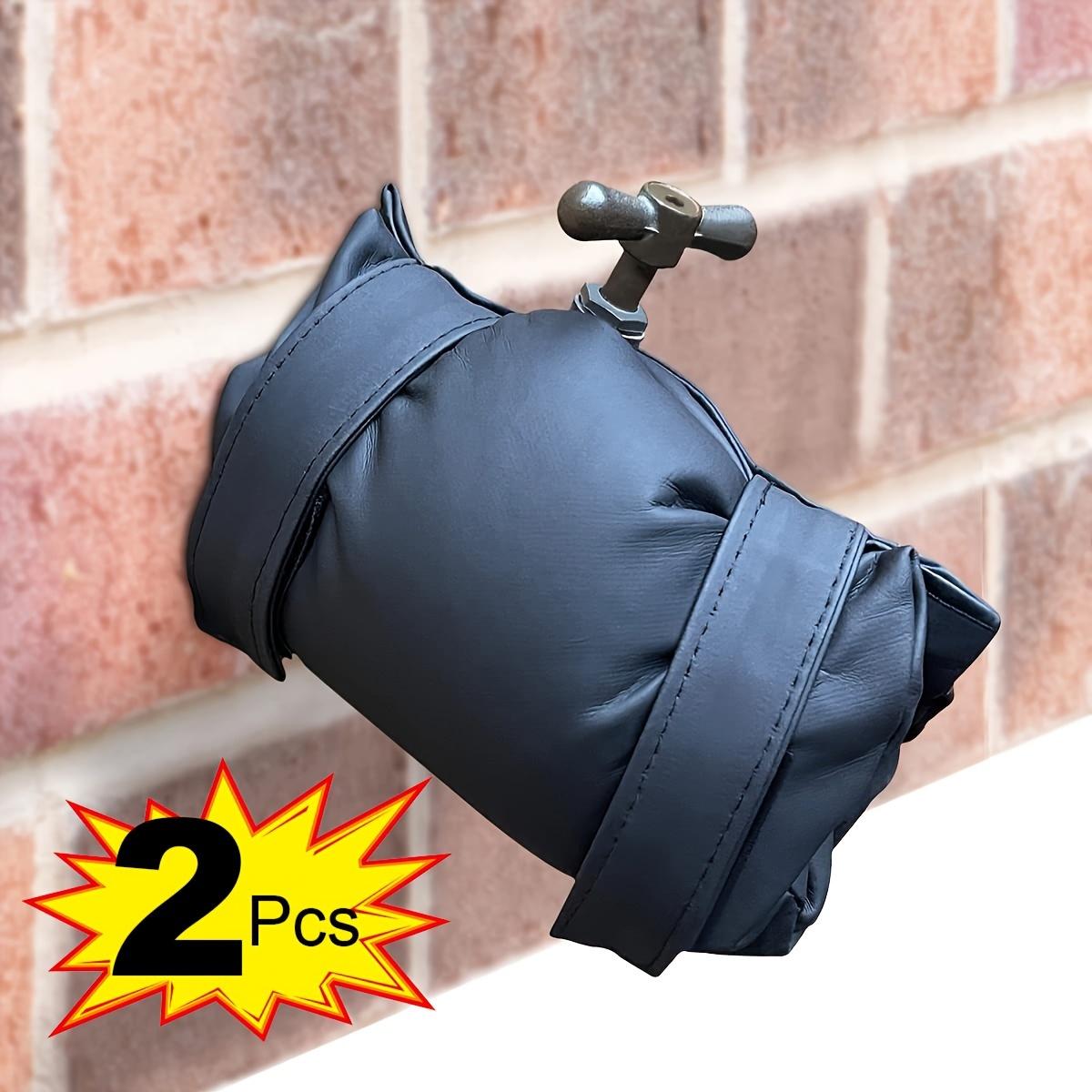 

2-Pack Outdoor Faucet Covers – Heavy-Duty Freeze Protection for Winter, Fits Standard 3/4 US Bibcocks, Waterproof & Insulated