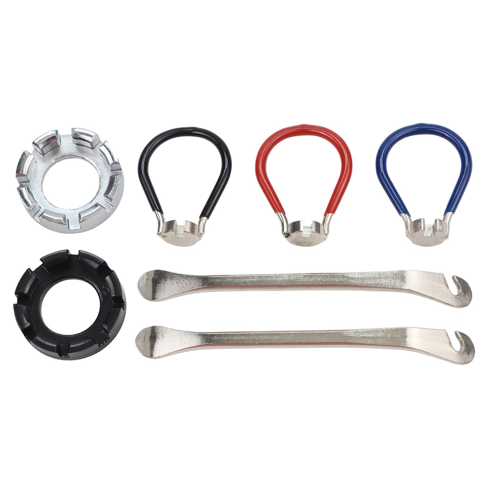 

8 Way Truing Tool 6PCS Wrench Kit Bike Spoke Wrench