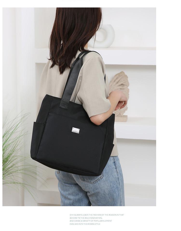 New Women's Nylon Mommy Bag, Fashionable Large Capacity Shoulder Handbag, Oxford Cloth Tote