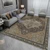 Boho Area Rugs Washable Vintage Modern Neutral Large Carpet for Dinning Room Living Room Bedroom Farmhouse Non Slip Mat