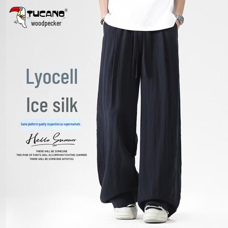 Tucano Men s Summer Tencel Linen Blend Casual Pants 3XL