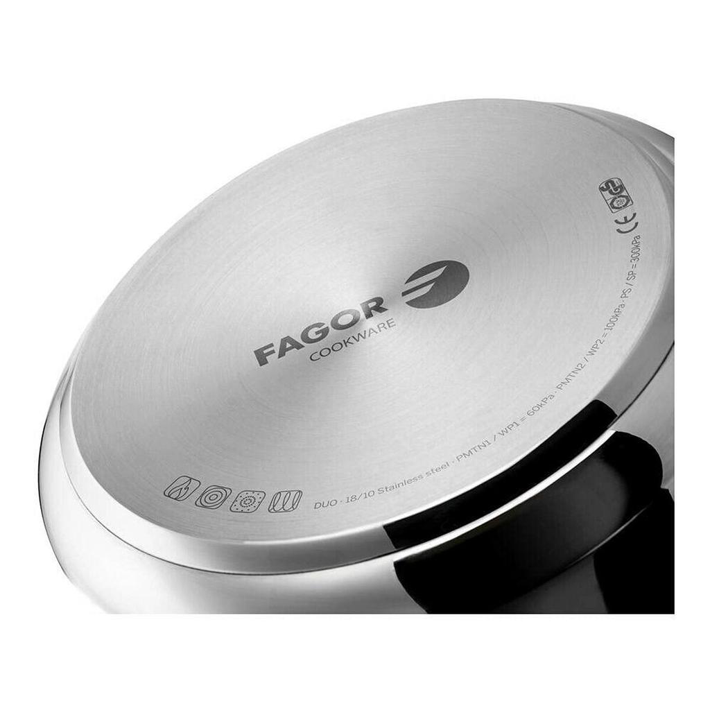 Pressure Cooker Fagor DUO Stainless Steel 18/10 6 L