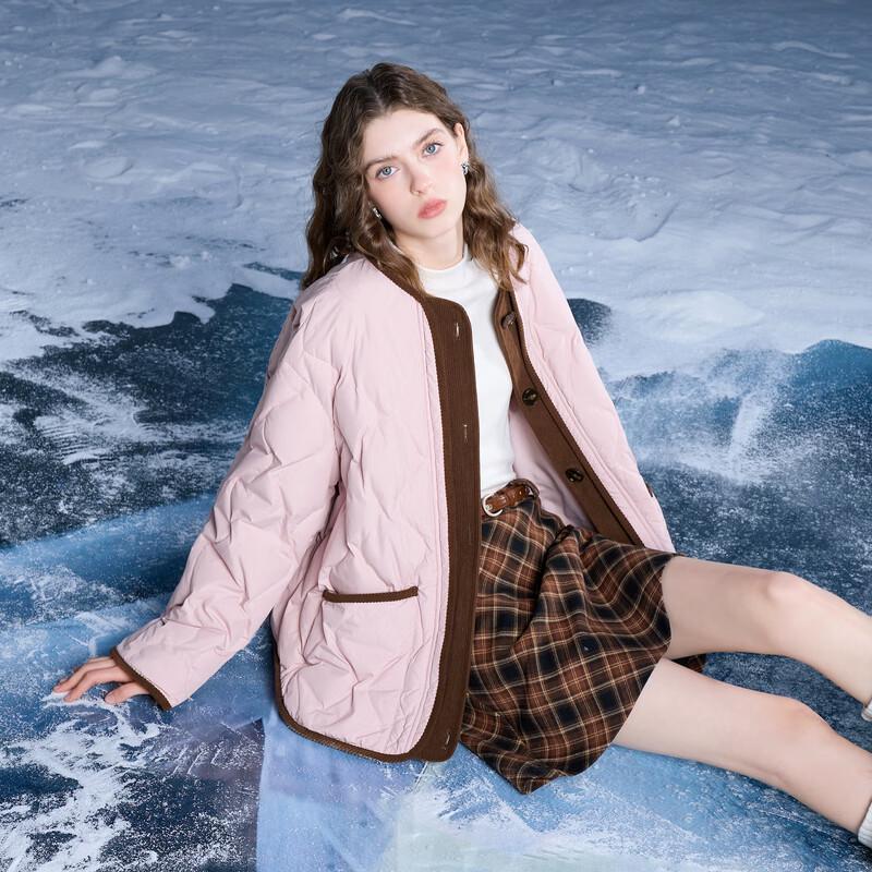 

Sancai 2025 Winter Women s Lightweight Round Neck Down Jacket M (160/84A)