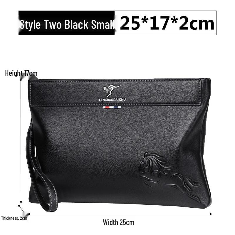 Мужская кожаная сумка-клатч Lee Shin из ПУ кожи