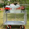 Jimei Foldable Warehouse Mesh Hand Truck