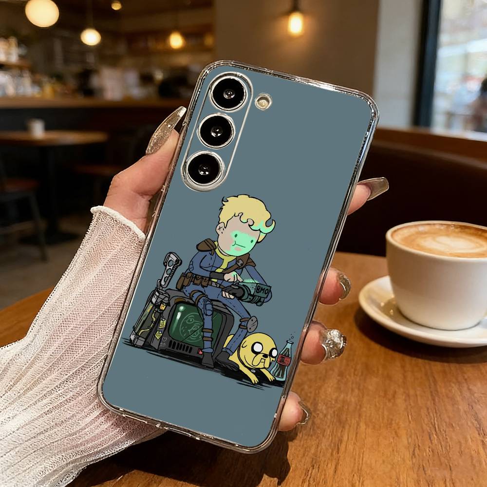 Epc V-Vault B-Boy F-Fallout Phone Case For Samsung S25,S24,S21,S22,S23,S30,Ultra,S20,Plus,Fe,Lite Transparent Cover