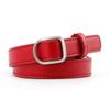 Chic Womens Korean Style Pu Belt With Eyecatching Buckle Options And Trendy Color Selections For Fall