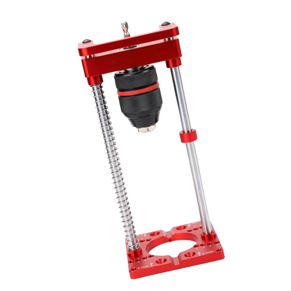 Hand-Elektrobohrerhalter Handgehaltene Tischbohrmaschine Befestigungshalterung 35mm Scharnierloch-Locator für