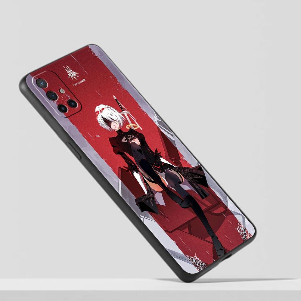Nier Automata Cartoon For OnePlus 10 Pro 9 8T 8 Nord N10 7 7T 9R Phone Case For 1+ Nord 2T CE 2 N100 N200 Z 5G Soft Black Cover