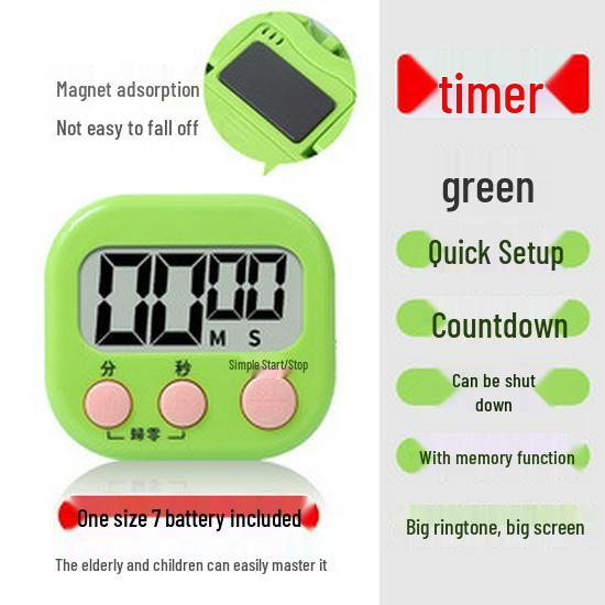 

Study Timer: Digital Alarm Clock for Self-Discipline and Exam Preparation for Students