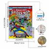 Full Round Diamond Painting Spider-man Battles The Villain Art Rhinestone Picture Mosaic DIY 5D Cross Stitch Embroidery Home Decoration