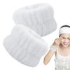 Wrist Washband Microfiber Wrist Wash Towel Band Wristband Scrunchies for Wash Face Absorbent Wrist Sweatband for Women Headband