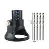 Guide Attachment Twist Drill Bit Rotary Router Milling Cutter Wood Carving Tool Kit Dedicated Locator Woodwork Tool For Dremel