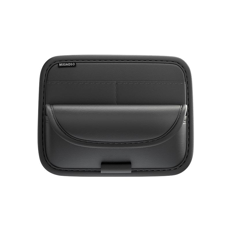 

Car Sunshade Glasses Clip Storage Artifact Multifunctional Card Bag Ticket Storage Bag Car Glasses Holder Storage Bag чёрный