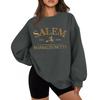Women's  Sweatshirt Fall Vintage Graphic Long Sleeve Pullover Sweatshirt