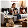 Anime Kengan Ashura Cushion Cover 1Pcs Decorative Covers Soft Cushion Case For Sofa Couch Decor 40X40 45X45 Pillowcases