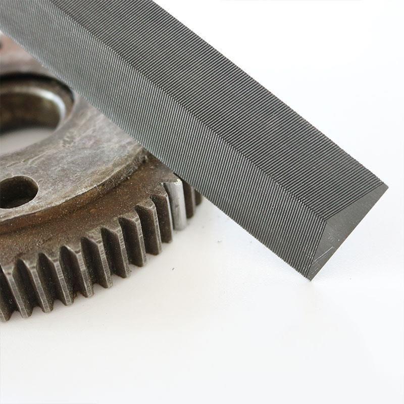 26cm Metal Steel Wood Rasp for Sharpening Saw Blade Woodworking Tools Fine Toothed Files Diamond Shaped File Specific Polishing